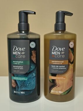 Dove Men+Care Eucalyptus & Sandalwood Body Wash Duo - Green and Brown